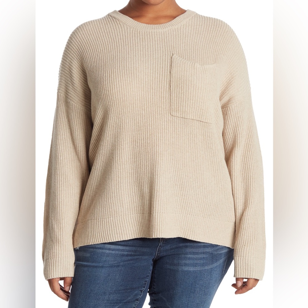 MADEWELL Thompson Pocket Pullover Sweater (Plus Size)